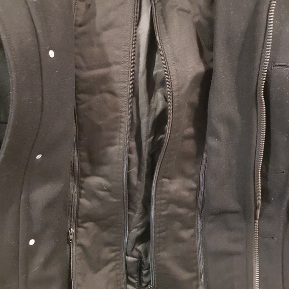 Men's coat, black - Picture 4 of 4